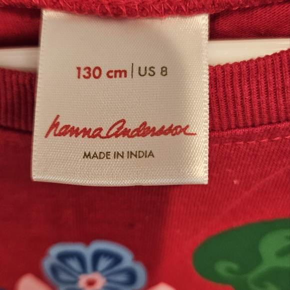 OBO NWOT Hanna Andersson Shirt size 8 - Picture 3 of 3